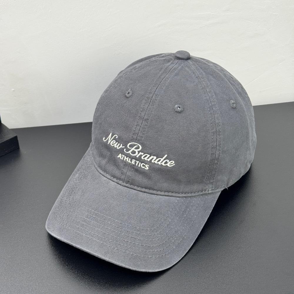Fashion Hat new soft top versatile face cap couple hat men's American fancy letter embroidery baseball cap women