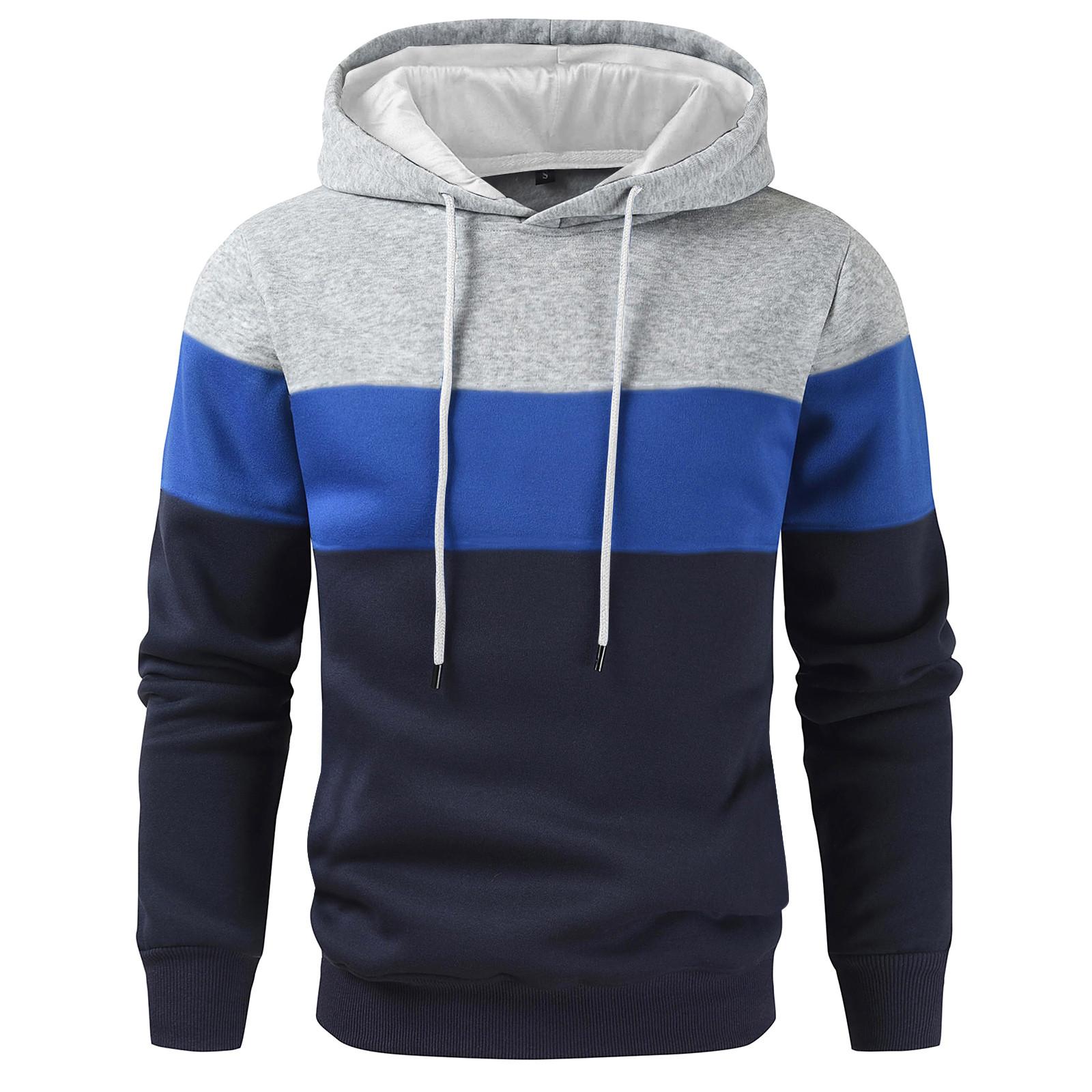 

Мужское плюшевое теплое пальто с принтом, флисовый свитер, повседневное пальто, свитер с карманами, осенне-зимнее пальто XXL синий