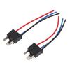 2Pcs H4 Male Socket Connection Line Cable Headlight Socket Headlight Connector Wiring Harness