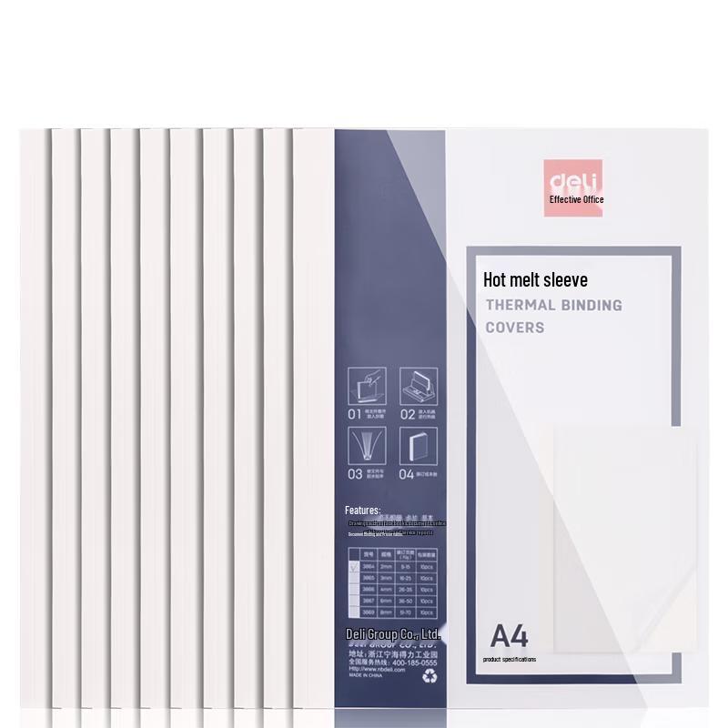 Deli Thermal Binding Covers A4