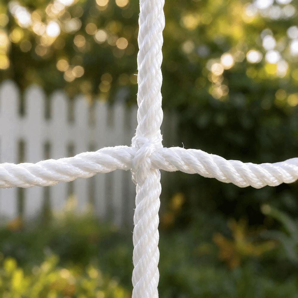Square Mesh Soccer Goal Net Braided Rope Football Goal Net Soccer Post Net  Sports Field