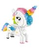 LOZ 9204 Cartoon Rainbow Horse Zvířecí mazlíček Monstrum 3D model DIY Mini diamantové bloky Cihly Stavebnice pro děti Dárek bez krabice