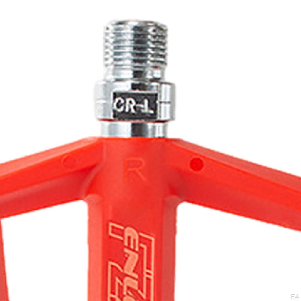 Bicycle Flat Pedal Bike Pedals Universal Ultralight Nylon Cycling for Adult