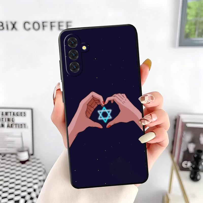David Jewish Star Symbol Soft Phone Case for Samsung A17 A37 A57 A16 A26 A36 A56 A15 A25 A35 A55 A14 A24 A34 A54 A13 A23 A33 A53