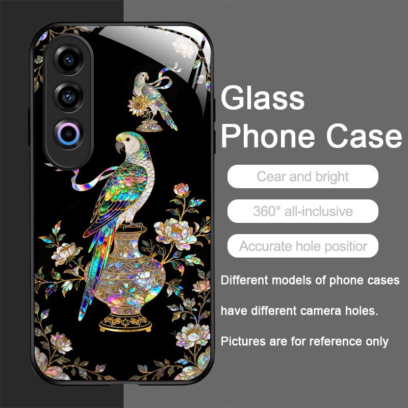 

Stylish Dragon Leopard Marble Texture Tempered Glass Phone Case for OnePlus 13R 12 11 10 9 Nord CE4 3 2 Lite ACE2 ACE3 Pro Cover OnePlus Nord CE 3 Lite