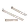 100Pcs/Pack Stainless Steel L Bracket For Backlit Channel Letter Mounting Lug Installation Ear