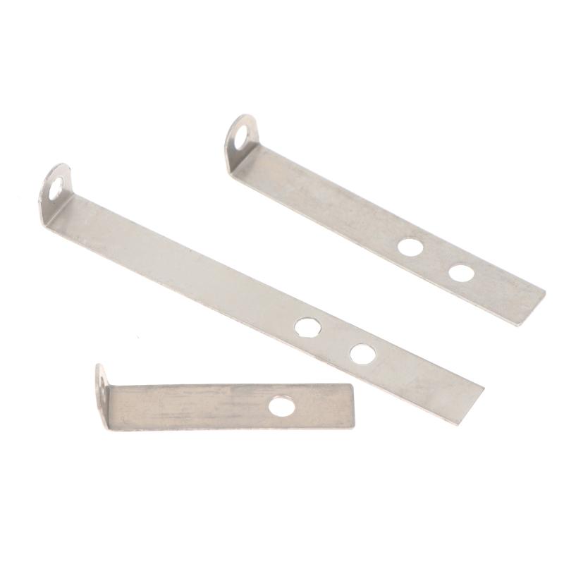100Pcs/Pack Stainless Steel L Bracket For Backlit Channel Letter Mounting Lug Installation Ear