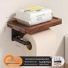 Handon Bathroom Roll Paper Holder with Phone Shelf