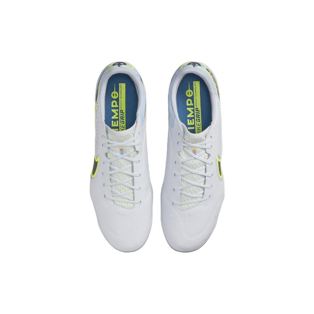 Nike Tiempo Legend 9 Elite FG Grey Blackened Blue Men Sneakers Football-Grey Light-Marine Rush-Orange CZ8482-054