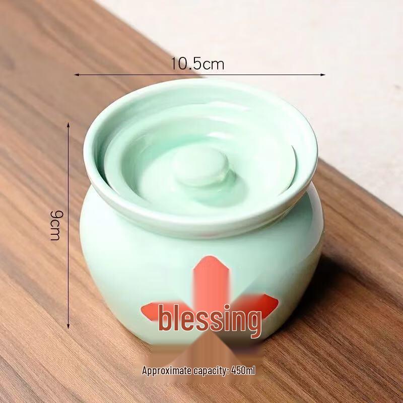 Zhaoran Ceramic Double Boiler Stew Pot