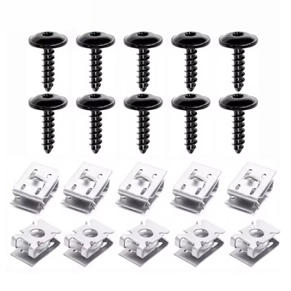 Volkswagen Fender Underbody Splash Guard Bolt & U-Nut Kit