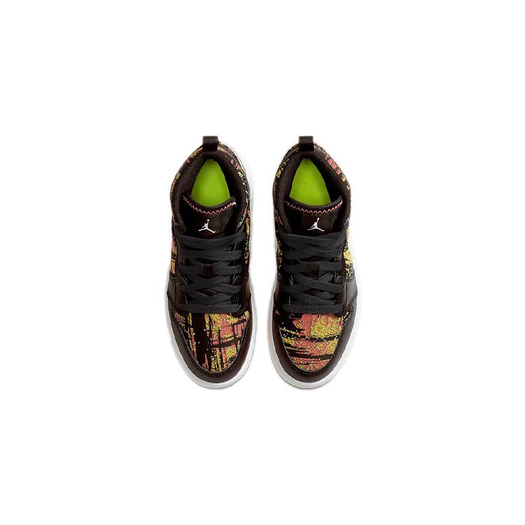 Jordan 1 Mid PS Black Laser Orange 640737-003