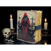 Handmade Spell Book  Journal • Witchcraft Leather Grimoire Gothic • Gift for Her