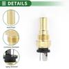 Motoforti Engine Coolant Temperature Sensor No.MD050214 Water Temperature Sensor for Mitsubishi Starwagon 2006 1 Pc