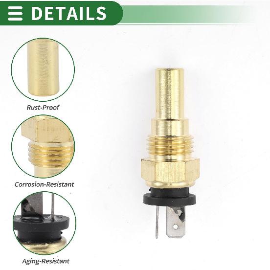 Motoforti Engine Coolant Temperature Sensor No.MD050214 Water Temperature Sensor for Mitsubishi Starwagon 2006 1 Pc