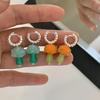 Summer Summer Mushroom Ring Minimal Earrings