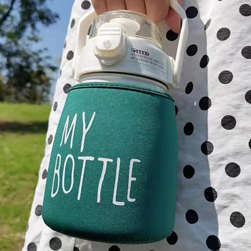 With Strap Vacuum Cup Sleeve Water Bottle Case Cup Sleeve New Water Bottle Cover  for 800ml-1100ml
