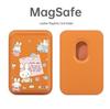 Miffy Rabbit Magnetic Leather Card Holder MAGsafe Apple Phone Case