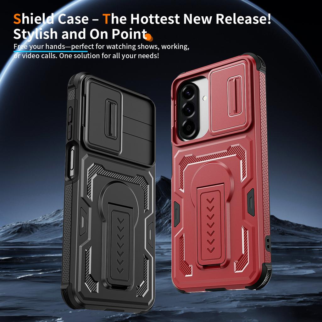 Fall Protective Funda Cover Case for Samsung Galaxy A57 5G A17 A37 A56 A16 A26 A36 A 57 17 56 Shock Resistant Stand Cases Capa