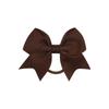 Children'S Hair Band Bow Rubber Band Solid Color Thread With Dovetail Hair Band Cute Baby Headgear Hair Accessories 2820