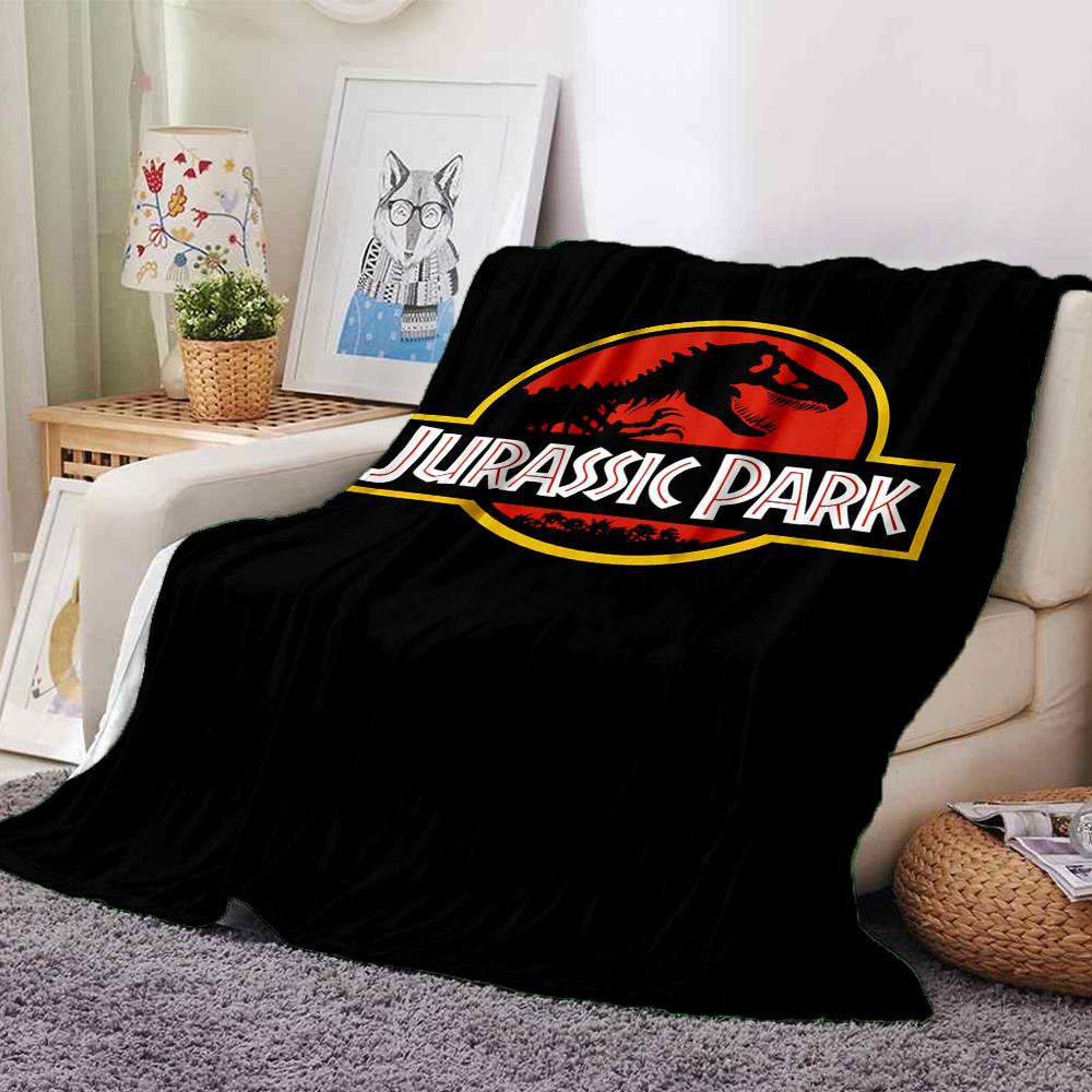 Jurassic Park Adventure Blanket Soft Throw Blanket For Home Bedroom Bed Sofa Travel Office Solid Christmas Blanket