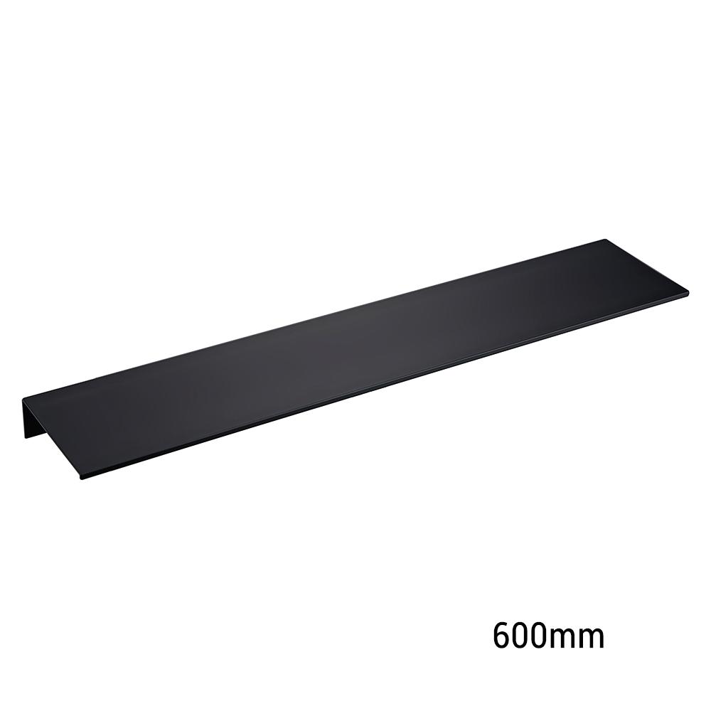 Black White Aluminum Alloy Wall-Mounted Kitchen Shower Room Bedroom Device Bathroom Accessories Organizer Shelf