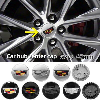 4 ks 3D 67mm Krytky středových krytů kol pro BLS CT4 CT6 CTS SLR SLS SRX XT5 XT6 XTS Escalade Deville DTS Tiburon