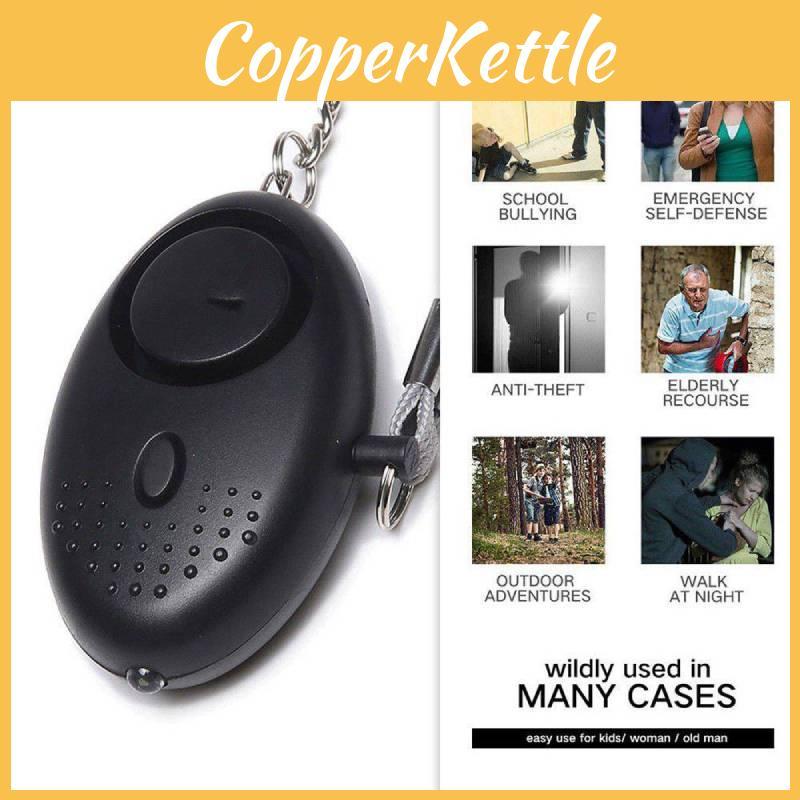 Kompakter und leistungsstarker persönlicher Alarm-Schlüsselanhänger für Frauen mit 130-135 dB Schall