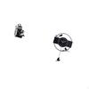 Resin Camera Bird Statue Model Minimalist Art Ornament Unique Acrylic Decorative Clock Hanging Prop