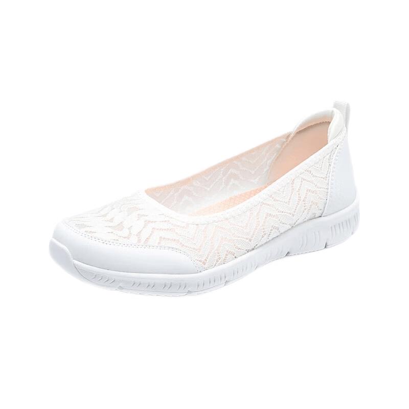Skechers Women's Slip-On Breathable Flat Shoes