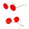 Charm Metal Korean Punk Style Fashion Damen Retro Herren Sonnenbrille Rundrahmen Persönlichkeit Harajuku Style