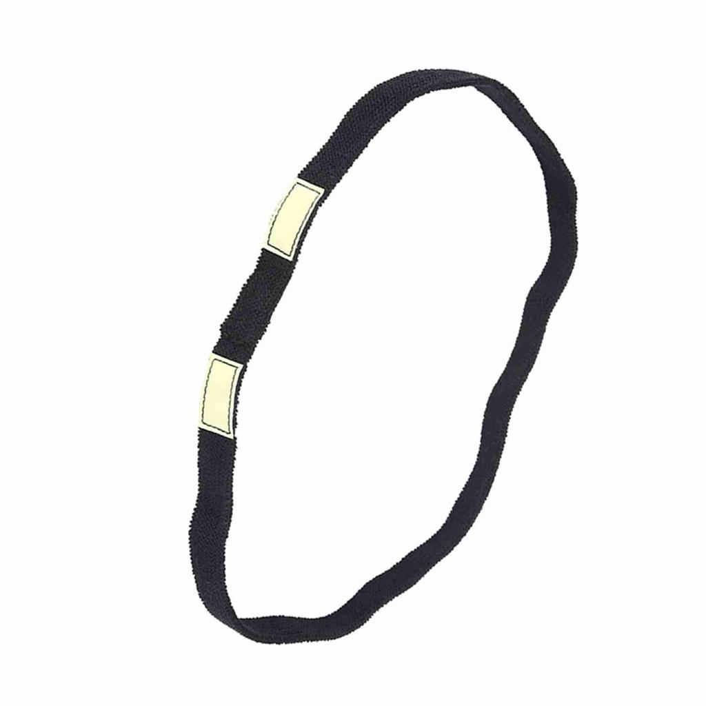 Reflective Camo Strap Helmets Band for M1 M88 MICH Military Helmet (Black)