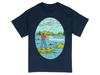 Vintage Fisherunisex Summer Days Tshirt Retro Fishing Lake Nature Outdoor Tee Unisex And Unisex Cotton Shirt Unisex Clothing