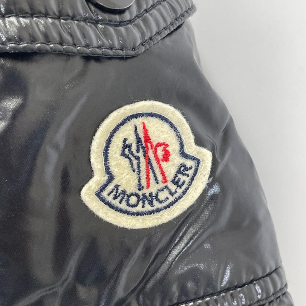 MONCLER 120934931 MOKA long down coat coat 0 blackUsed