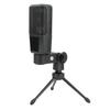 Condenser Microphone Noise Reduction Professional Condenser Mic with Tripod Stand for Live Streaming Podcasting