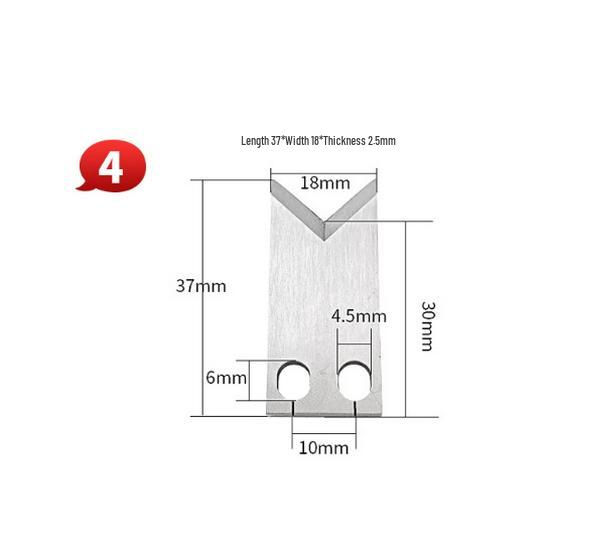 Tungsten Steel Blade for Automatic Wire Cutting and Stripping Machine