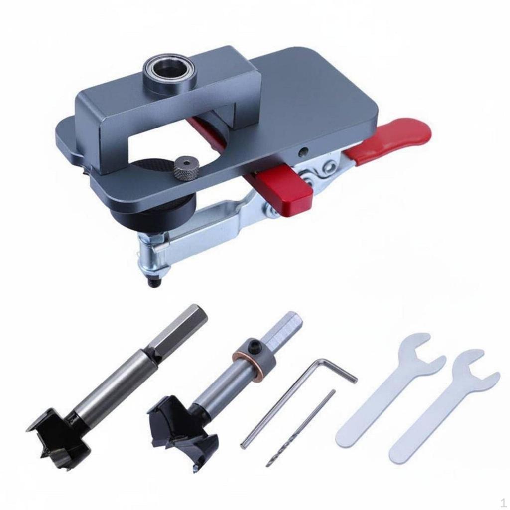 35mm Hinge Jig Accurate Positioning Boring Easy to Use for Woodworkers, Carpenters,