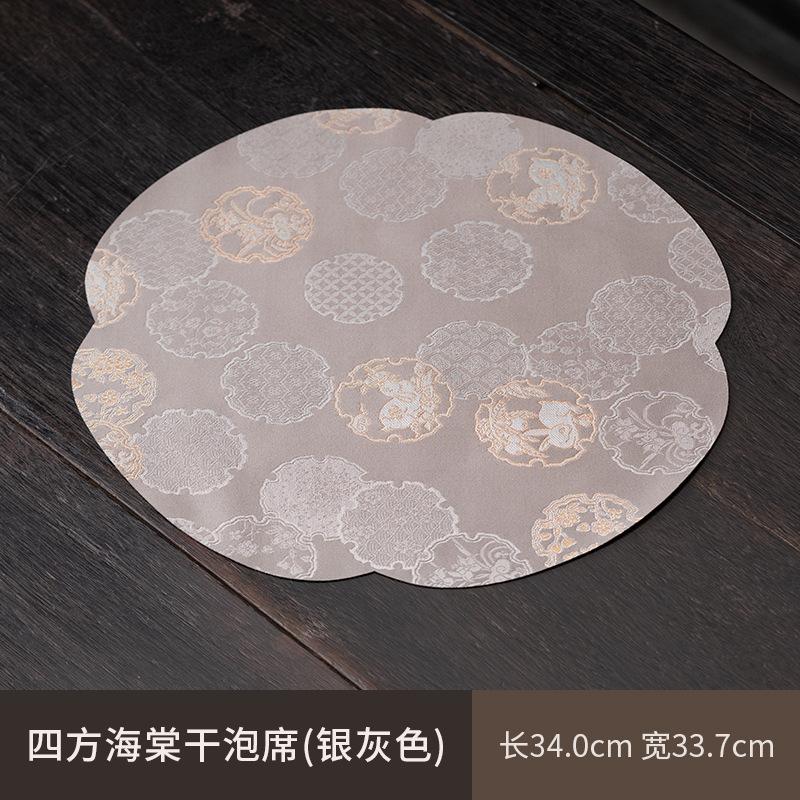 New Chinese Style Tea Mat Retro Table Cloth Towel Brocade Waterproof Anti-scalding Absorbent Tea Table Mat Teapot Teacup Mat