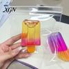 Gradient Color Ice Stick Toy Squeeze Stress Relief Simulation Cream Anxiety Lolly Sensory Hand Exercise Relaxation Tool Summer Party Gift Ball