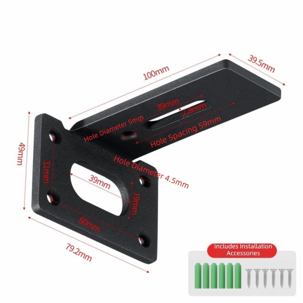 

Stainless Steel L Shelf Bracket 90 Degree Angle Heavy Duty Shelf Brackets Laminated Support Corner Brackets Wall Mounting 300mm