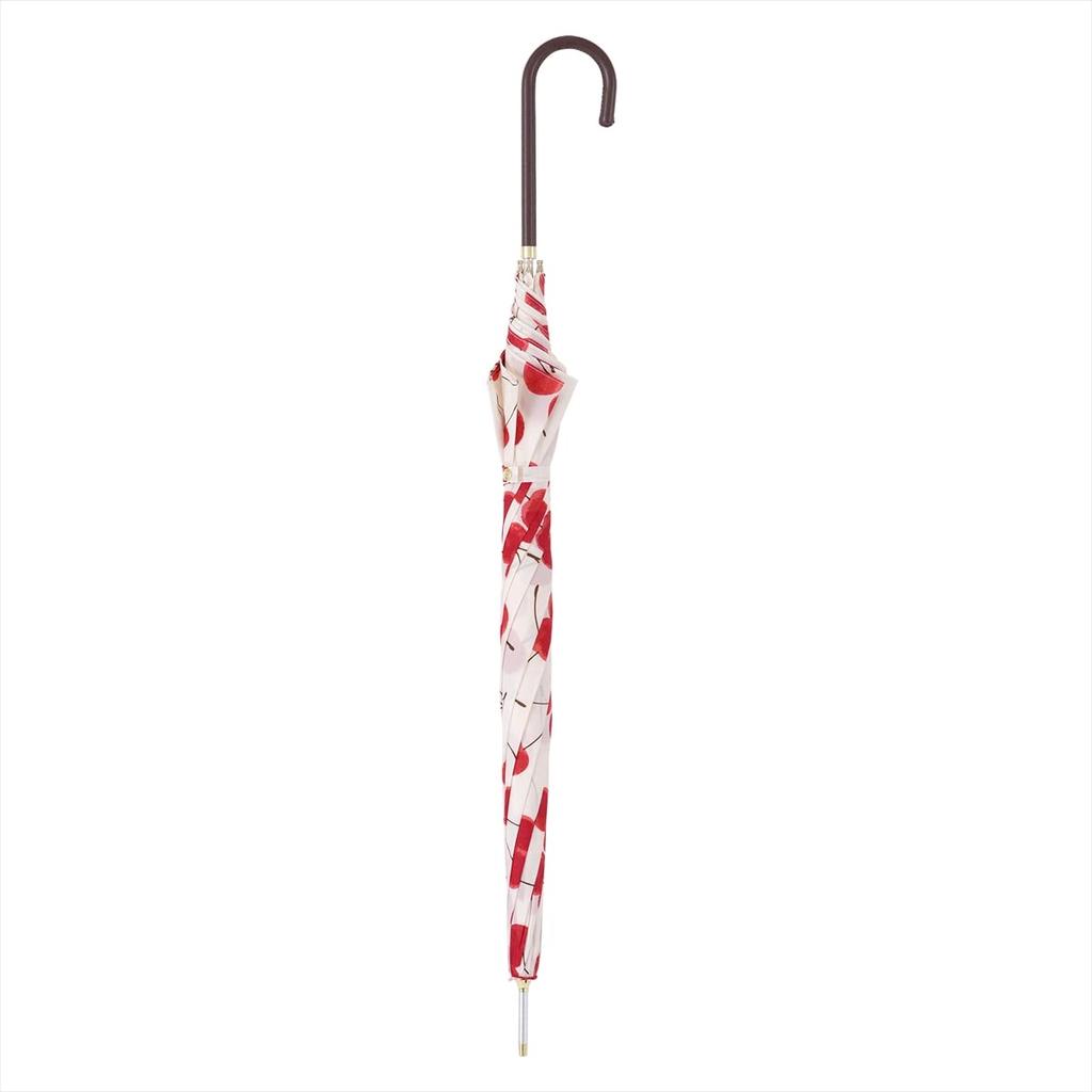 Nifty Colors Long Umbrella, Cherry, 1627RD