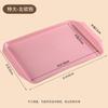 Abay Thickened Plastic Rectangular Tray