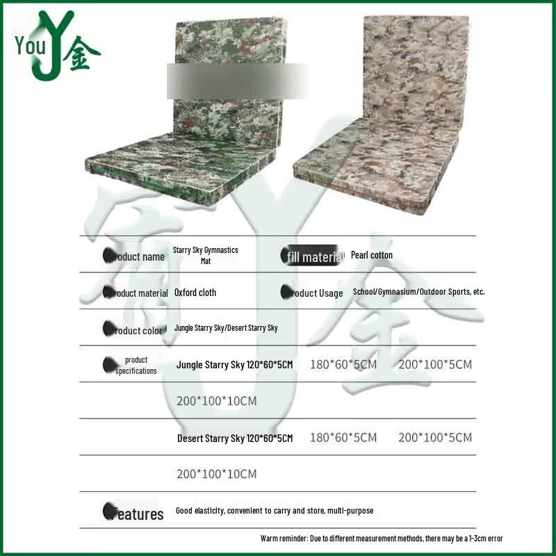 High-Density Folding Gymnastics Training Mat