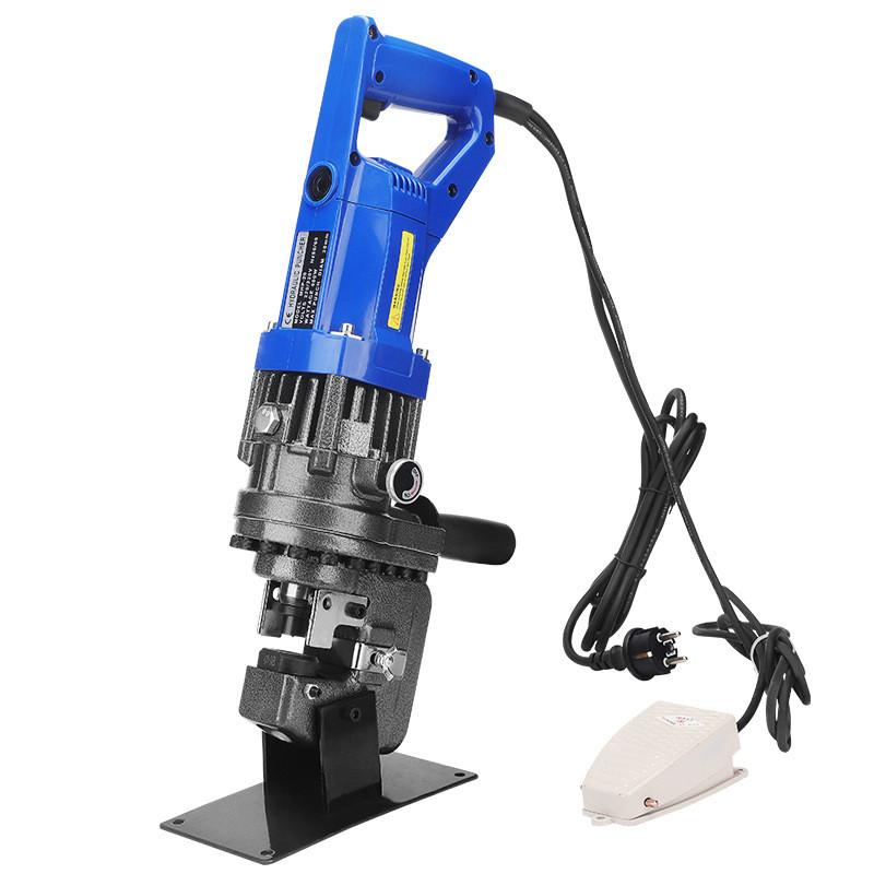 MHP-20 Electric Hydraulic Punching Machine Portable Small Angle Steel Puncher Channel Steel Angle Iron Hole Drilling Device