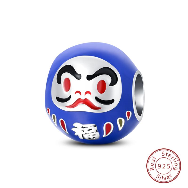 New Copper New Year Series Lucky Cat God Of Wealth Lion Dance Pendants Charms Beads Fit Diy Bracelets Jewelry Gift