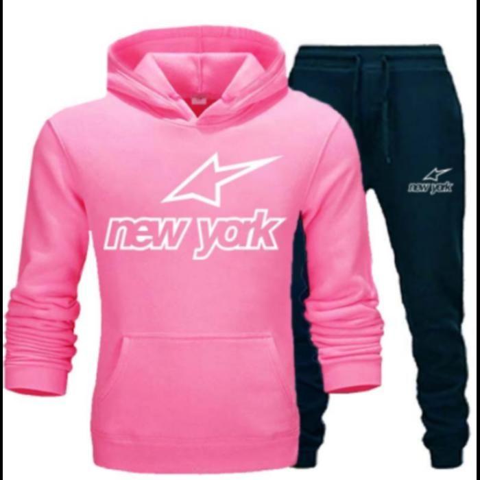 Jogging enfant unisexe New York Etoile rose - - Rose