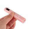 1 Set Chargeable Nail Dryer Machine Uv Led Nail Lamp Timing Display Handheld Mini Nail Lamp Family Quick Dry Flashlight Pen