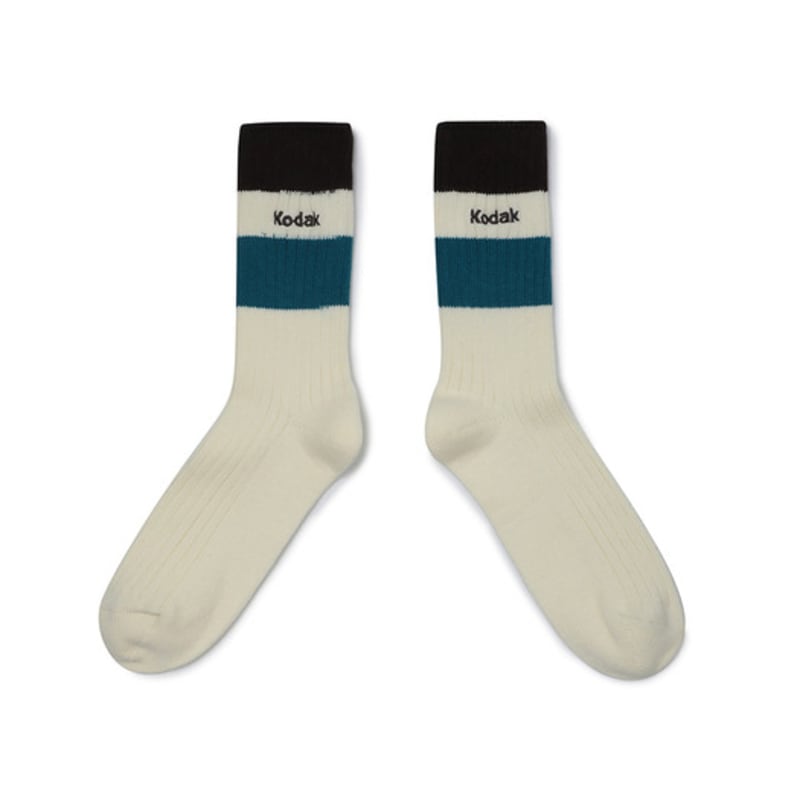 KODAK Apparel Cushion Color Crew Socks BROWN