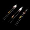 New 10Pcs Neon Light Bulbs 4*10mm 5*13mm Main Power Indicator With Resistance 220V Red/Blue/Green