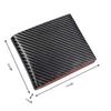 Capacity Ticket Holder Bank Card Carbon Fiber Wallets Men's Wallet Coin Purse ID Credit Card Holder